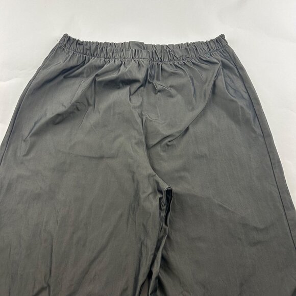 Bryn Walker Charcoal Relaxed Cropped Pant S - Picture 2 of 7